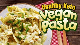 Keto Recipe  Keto Vegan Pasta Recipe [upl. by Vala]