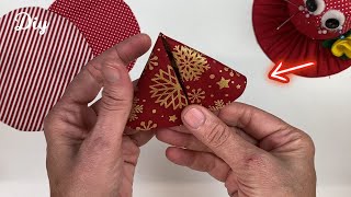 DIY Muito Fácil e Prático Olha a Ideia que fiz com Retalhos Decoração De Natal [upl. by Anniala411]