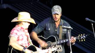 Luke Bryan amp Jason AldeanWe Rode In Trucks [upl. by Omocaig]