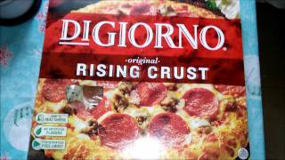 Digiorno Sausage amp Pepperoni Pizza Review [upl. by Eleon]