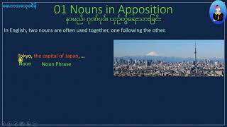 01 Nouns in Apposition Appositive Construction [upl. by Clementina]