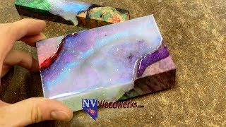 An Easy Way to Create Nebula Aurora Effects in Resin Casting [upl. by Arihsa]