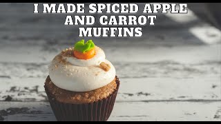 Spiced Apple And Carrot Breakfast Muffins [upl. by Ysnil322]