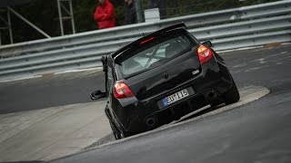 Clio 3 RS vs some strange Drivers  Nordschleife 15052016 [upl. by Daphene]