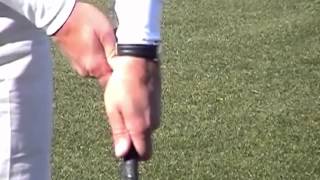 Golf Grip Perfect Left Hand Grip Placement [upl. by Shiverick]