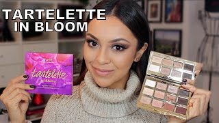 Tarte Tartelette In Bloom Palette First Impression and Tutorial  TrinaDuhra [upl. by Aynatal]