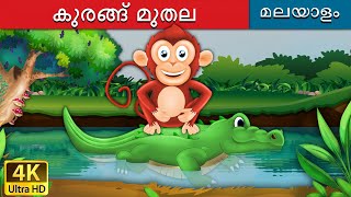 കുരങ്ങ് മുതല  Monkey and Crocodile in Malayalam  Fairy Tales in Malayalam  MalayalamFairyTales [upl. by Eelrehpotsirhc]