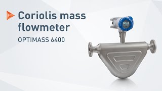 OPTIMASS 6400 – Coriolis mass flowmeter for the process industry  KROHNE [upl. by Mcmillan]