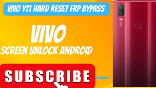 vivo y11y18 hard reset screen emergency call play store service error apps not install frp bypass [upl. by Ococ]