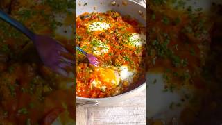 shakshuka 🫶 easyrecipe cooking foodshorts foodies [upl. by Asseram]