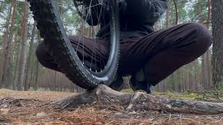 Front tire deflation [upl. by Ahsaelat]