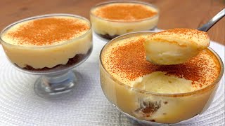 Ein neues Rezept für ein hausgemachtes Dessert in 5 Minuten das auf der Zunge zergeht Kein Backen [upl. by Lauro571]