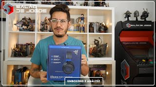 Razer Kraken For Console  Unboxing e Análise PT [upl. by Eimyaj]