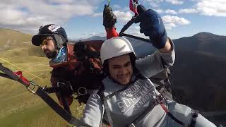 Gudauri paragliding Georgia [upl. by Eerrehs]