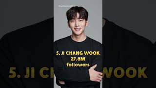 Top 10 Most Followed Korean Actors On Instagram shorts [upl. by Nehttam650]