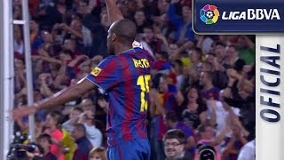 Highlights FC Barcelona 52 Atlético de Madrid 2009  2010  HD [upl. by Cummings]