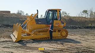 New Dozer dozer buldozer new coalmines bulldozer coalindia coal dumping jcb [upl. by Eenahc]