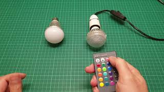 How to reset Any RGB LED light Remote [upl. by Ekal735]