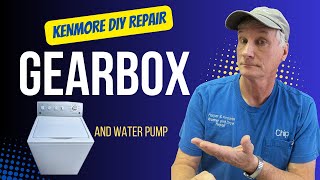 How To Revive Your Kenmore Washing Machine Gearbox Swap amp Pump Repair Tutorial [upl. by Ylevol174]