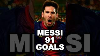 Messi 91 Goals in 2012 [upl. by Ayr]