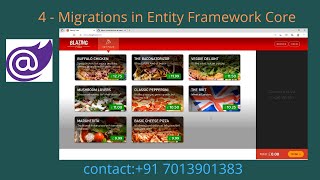 Blazor Tutorial  4  Migrations in Entity Framework Core [upl. by Lotta595]