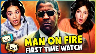 MAN ON FIRE 2004 Movie Reaction  First Time Watch  Denzel Washington  Dakota Fanning [upl. by Anoy]