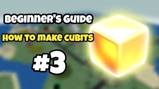 Cubic Castles Beginner Guide 3  How to make cubits [upl. by Pownall926]