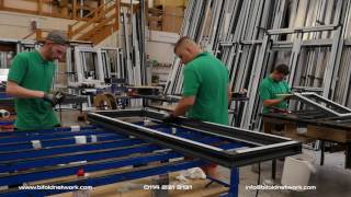 The Bifold Network  The making of a aluminium Bifold Door [upl. by Aneev966]