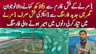 BioFloc Fish Farming in Pakistan  Modern Fish Farming At Home  BioFloc Fish Farming  Asim Faiz [upl. by Atled]