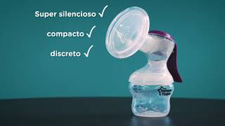 Sacaleches Manual Tommee Tippee Made for Me  Beneficios y características [upl. by Jared]