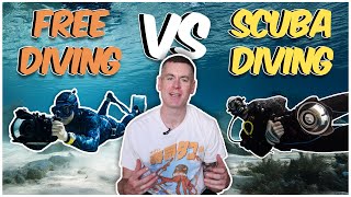 Scuba Diving vs Freediving Which is Better [upl. by Sheree]