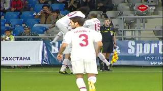 Goal of the year 2010  Hamit Altintop vs Kazakhstan  HD [upl. by Coleman500]