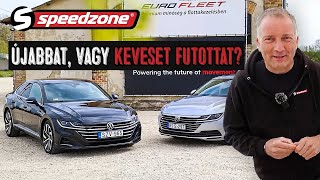 Volkswagen Arteon Újabbat vagy keveset futottat  Speedzone teszt [upl. by Seilenna]