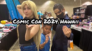 Comic Con 2024 Honolulu hawaii [upl. by Nyledam]