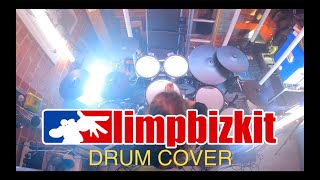 LIMP BIZKIT  LIVIN IT UP Drum Cover [upl. by Marl]