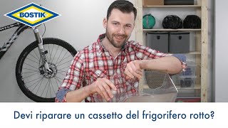 Come riparare il cassetto del frigorifero con Bostik Super 3D Filler [upl. by Legnaleugim677]