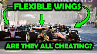 Are They ALL CHEATING Flexible Wings in F1 [upl. by Younglove326]