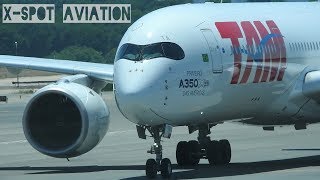 Madrid Planespotting 2017  Terminal 4S  Incl TAM Airbus 350 [upl. by Nathanoj577]