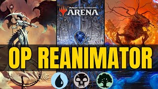 💧💀🌳 The Most Busted Reanimator Deck 😱  MTG Arena Standard Ranked  Sultai Reanimator [upl. by Aela]