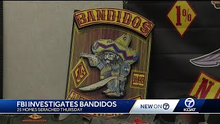 FBI searches homes of Bandidos throughout New Mexico [upl. by Daigle34]