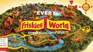 Every friskies world commercial 20172024 [upl. by Oralle]