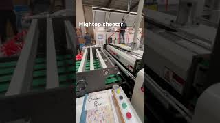 Sheeting machine of wrapping paper tray paperwrappingpaper cuttingmachine papercuttingmachine [upl. by Fergus]