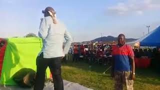 Chamisa addresses Gwanda Rally in Ndebele [upl. by Lyrred]