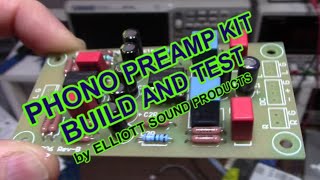 Phono preamp kit build and test  Elliott Sound Products [upl. by Anayad639]