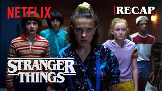 Stranger Things Timeline Stranger Things Complete Story Recap  Full Season 1 2 3 amp 4 Explained [upl. by Alakcim]