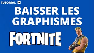 Comment baisser les graphisme sur Fortnite pour éviter les lags [upl. by Metabel]