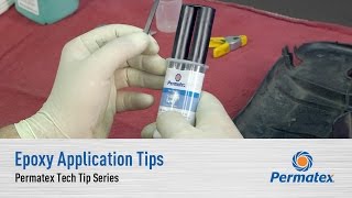 Epoxy Application Tips Permatex Tech Tip Series [upl. by Harat838]