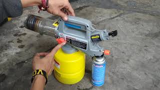 Cara Menggunakan Fogging SP 2000 Tasco Mini Fogger [upl. by Walrath]