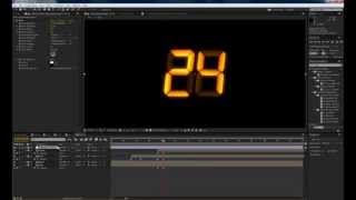 24 Intro  After Effects Tutorial [upl. by Ayihsa]