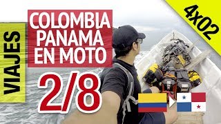 Colombia a Panamá en Moto  El papeleo  28 [upl. by Dowzall]